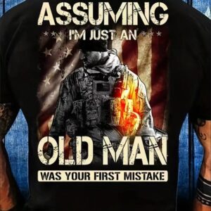 Plus Size Mens 3D Old Man Graphic Tee - Slim Fit, Street Fashion, Breathable Summer Wear - Designed For Big & Tall, Premium Quality Short Sleeve T-shirts For Men