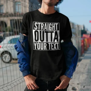 Men's Summer Pure Cotton Short-Sleeved T-Shirt 180g Weighty Hip-Hop Fashion Letter Print Top For Unisex