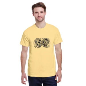 Cotton Men's Round Neck Short-Sleeved Casual Shirt 150g Comfortable And Breathable T-Shirt Personalized Printed Top For Men