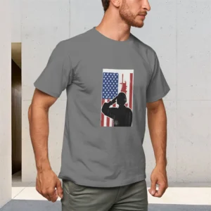 150g Men's Pure Cotton T-Shirt Round Neck Short Sleeved Breathable Comfortable Embossed Casual Top For Men