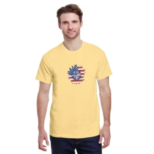 Men's Pure Cotton T-Shirt 150g Round Neck Short-Sleeved Casual Comfortable Breathable Top Personalized Printed Pattern