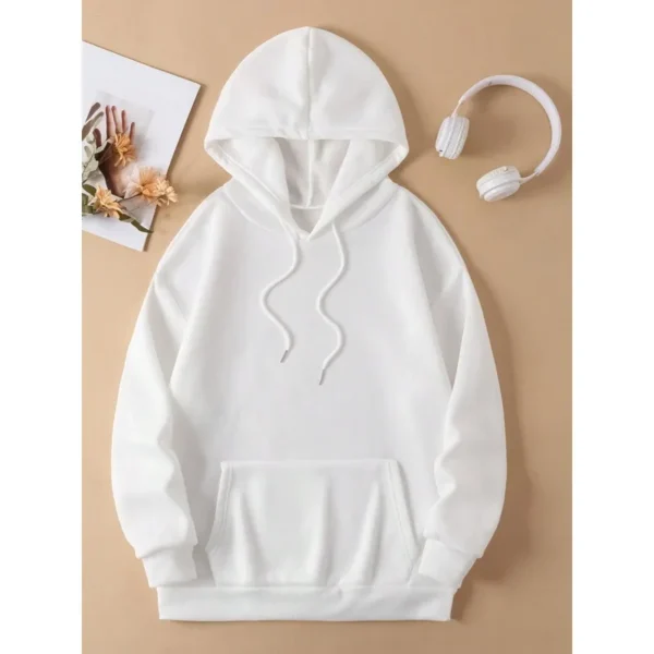 Women's long sleeved hooded sweatshirt with printed pullover pattern women's hooded sweatshirt with casual sports style clothing – Bild 2