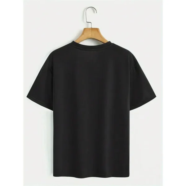 180g Pure Cotton T-Shirt Loose Comfortable Fit for Men And Women Letter Print Top For Men's Clothing – Bild 3