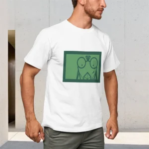 150g Men's Short Sleeve T-Shirt Personalized Pattern Comfortable Breathable Summer Wear Top Tees