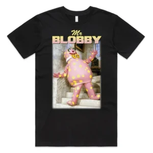 Cotton Cartoon Print T-Shirt Men's Women's Loose Comfortable Playful Short-Sleeved Top
