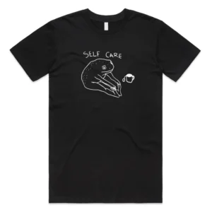Quirky Short-Sleeved T-Shirt Pure Cotton Loose Comfortable Fit With Frog Pattern Men's Casual Top Tee