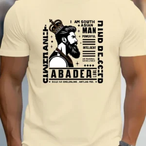 Fashion Print Cotton short-sleeved T-shirt American fashion trendy brand printed bottoming shirt for men and teenagers spring an
