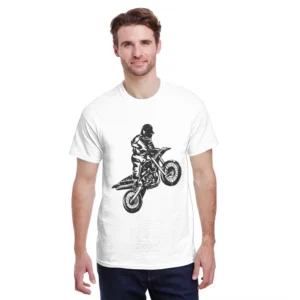 Men's pure cotton T-shirt 150g round neck short sleeved personalized printed pattern casual top, comfortable and breathable