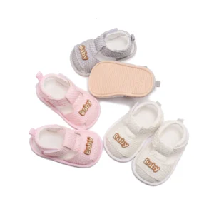 Baby Girl Sandals, Flexible Mesh Hollowed Letters Non-slip Summer Flats Toddler Shoes for Casual Daily