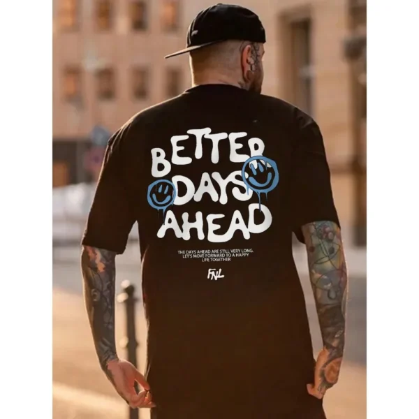 Men's Graphic Print T-Shirt Short Sleeve Comfortable Breathable Fashion Style For Summer